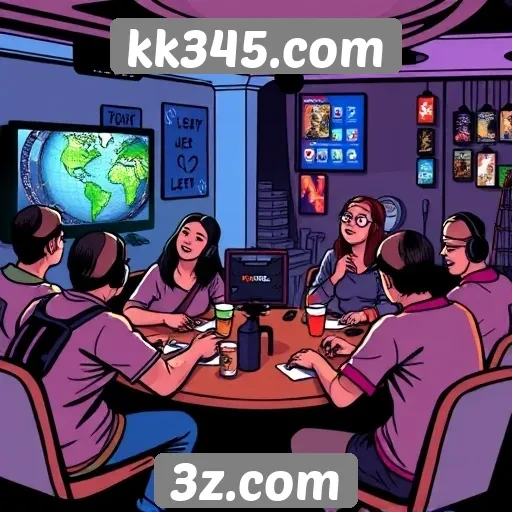 Estudo sobre a comunidade de jogadores de kk345.com